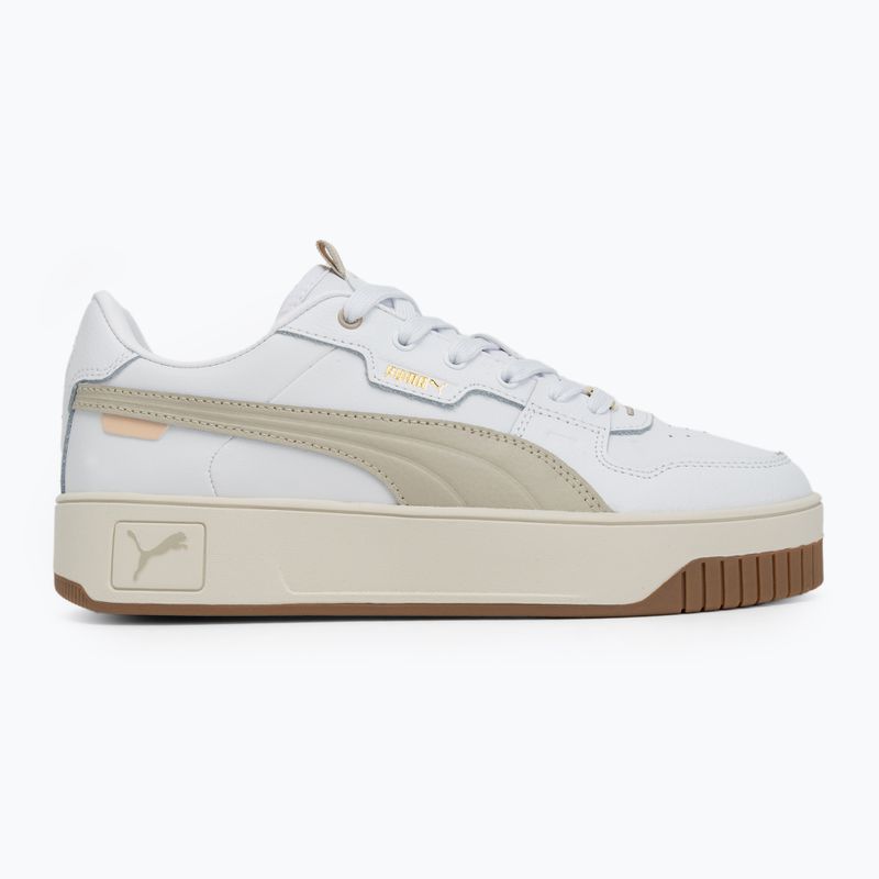 PUMA Carina Street Lux scarpe da donna puma bianco/deserto polvere/puma oro 2