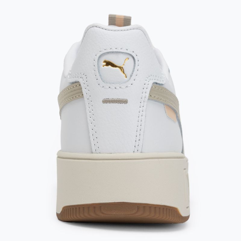 PUMA Carina Street Lux scarpe da donna puma bianco/deserto polvere/puma oro 6