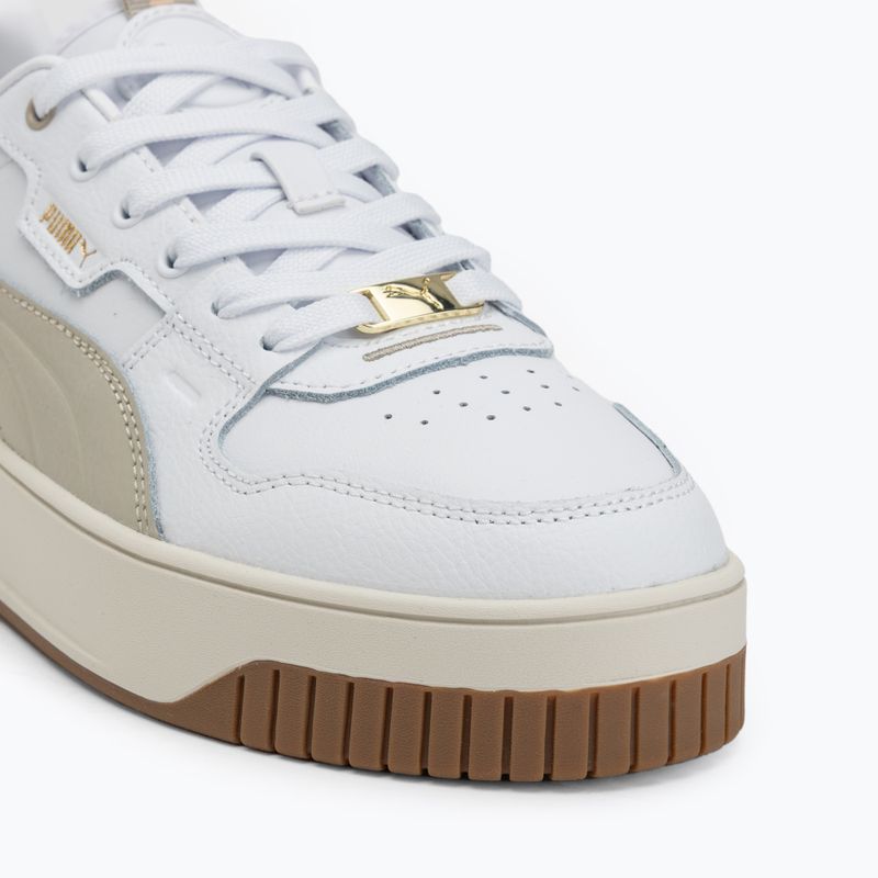 PUMA Carina Street Lux scarpe da donna puma bianco/deserto polvere/puma oro 7