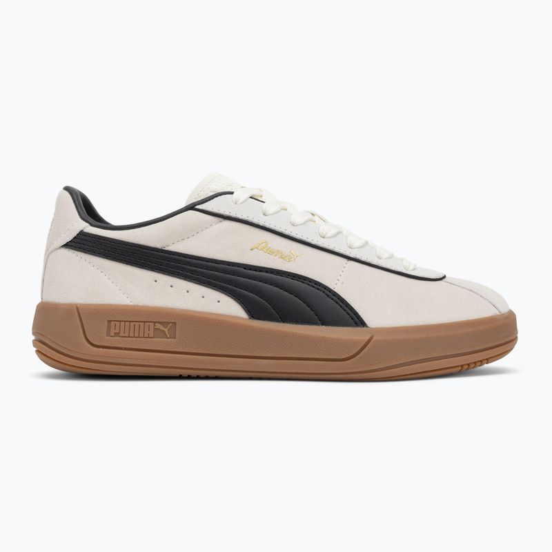 Scarpe da donna PUMA Club Klassika Suede bianco caldo/puma nero/puma oro 2