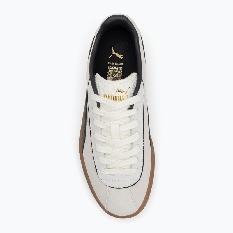 Scarpe da donna PUMA Club Klassika Suede bianco caldo/puma nero/puma oro 6