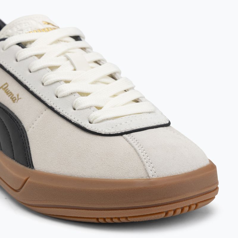Scarpe da donna PUMA Club Klassika Suede bianco caldo/puma nero/puma oro 7