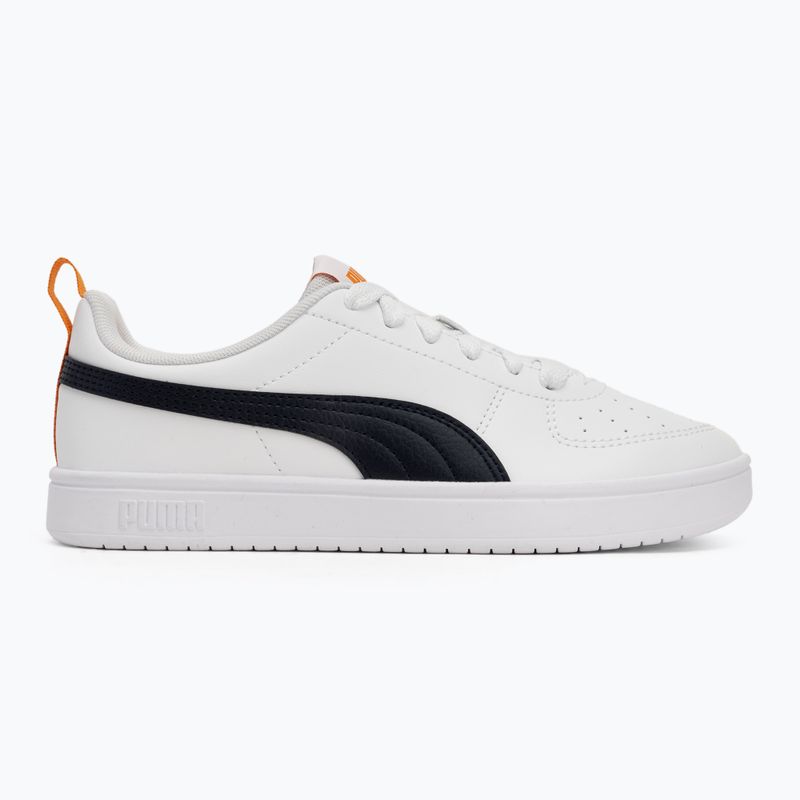 PUMA Rickie Jr scarpe junior puma bianco/nuova marina/ papavero scuro 2