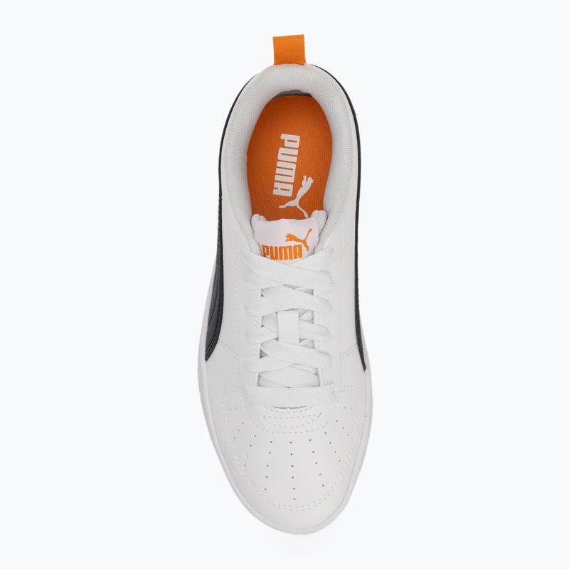 PUMA Rickie Jr scarpe junior puma bianco/nuova marina/ papavero scuro 5