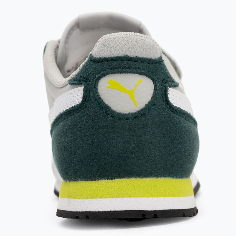 PUMA Cabana Racer SL 20 V PS scarpe junior coollightgray/pumawhite/darkmyrtle/limesmash 6
