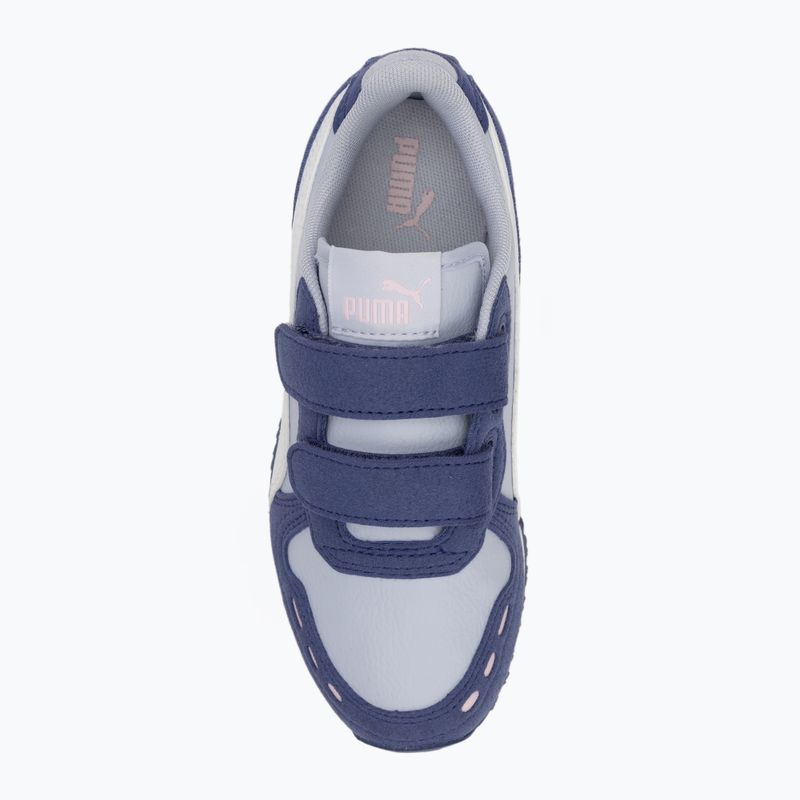 PUMA Cabana Racer SL 20 V PS clima fresco/puma bianco/blu cristallo/rosa malva scarpe junior 5