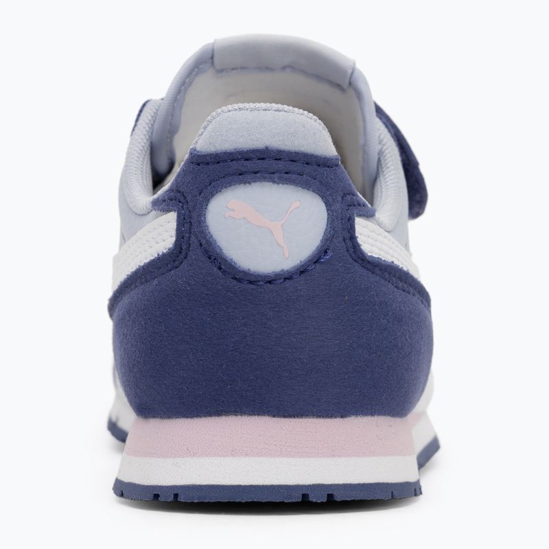 PUMA Cabana Racer SL 20 V PS clima fresco/puma bianco/blu cristallo/rosa malva scarpe junior 6