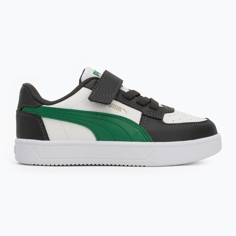 PUMA Caven 2.0 scarpe da bambino grigio ombra/verde archivio/puma bianco 2