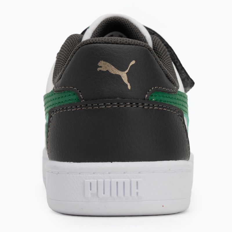 PUMA Caven 2.0 scarpe da bambino grigio ombra/verde archivio/puma bianco 6