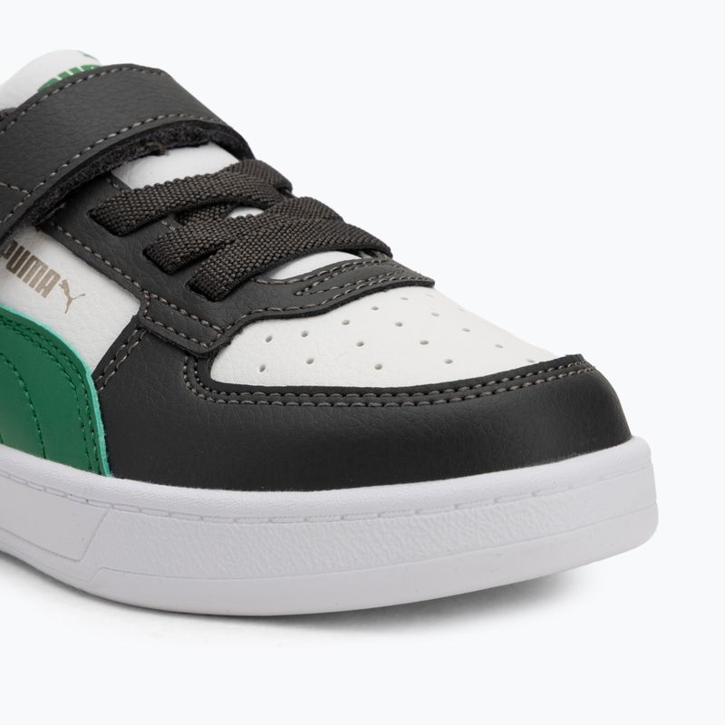 PUMA Caven 2.0 scarpe da bambino grigio ombra/verde archivio/puma bianco 7