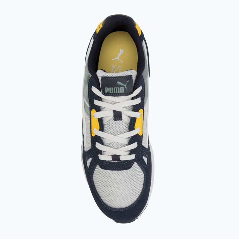 PUMA Graviton Pro scarpe da uomo grigio piuma/puma bianca/nuova marina/verde luna 5