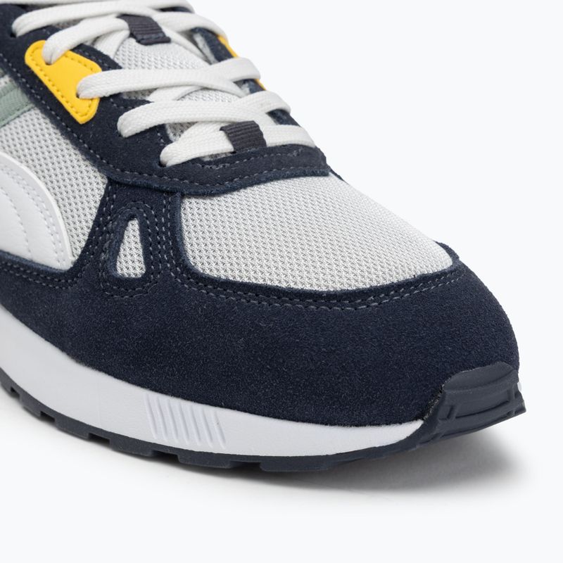 PUMA Graviton Pro scarpe da uomo grigio piuma/puma bianca/nuova marina/verde luna 7