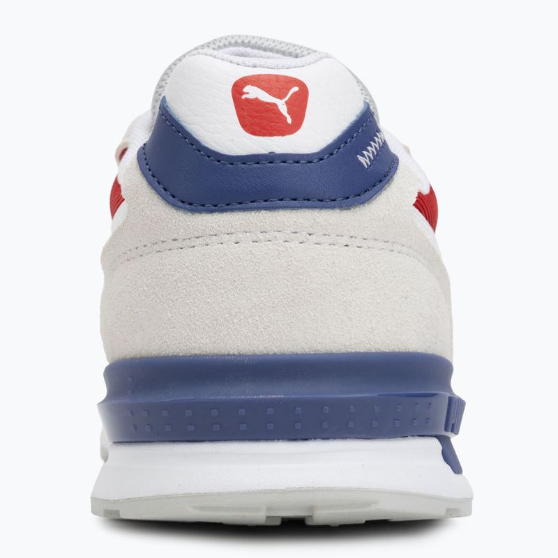 PUMA Graviton Pro scarpe da uomo grigio glaciale/puma bianco/rosso per sempre 6