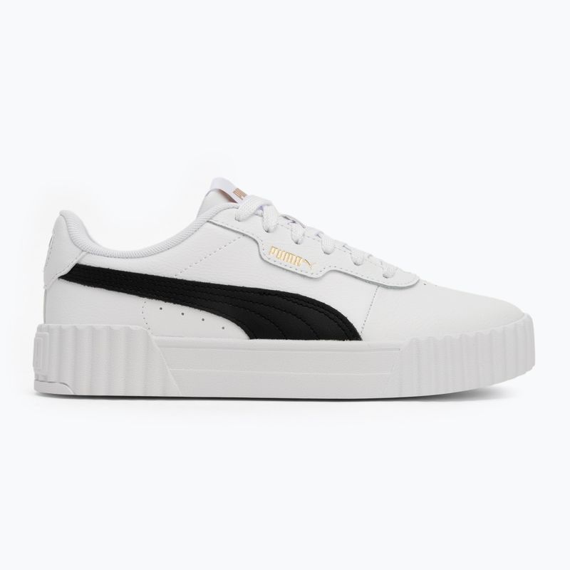 Scarpe da donna PUMA Carina 3.0 puma bianco/puma nero/puma oro 2
