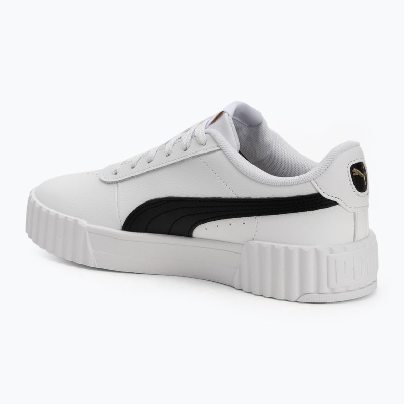 Scarpe da donna PUMA Carina 3.0 puma bianco/puma nero/puma oro 3
