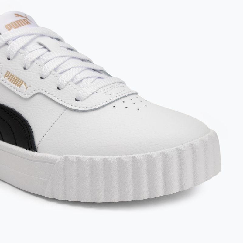 Scarpe da donna PUMA Carina 3.0 puma bianco/puma nero/puma oro 7