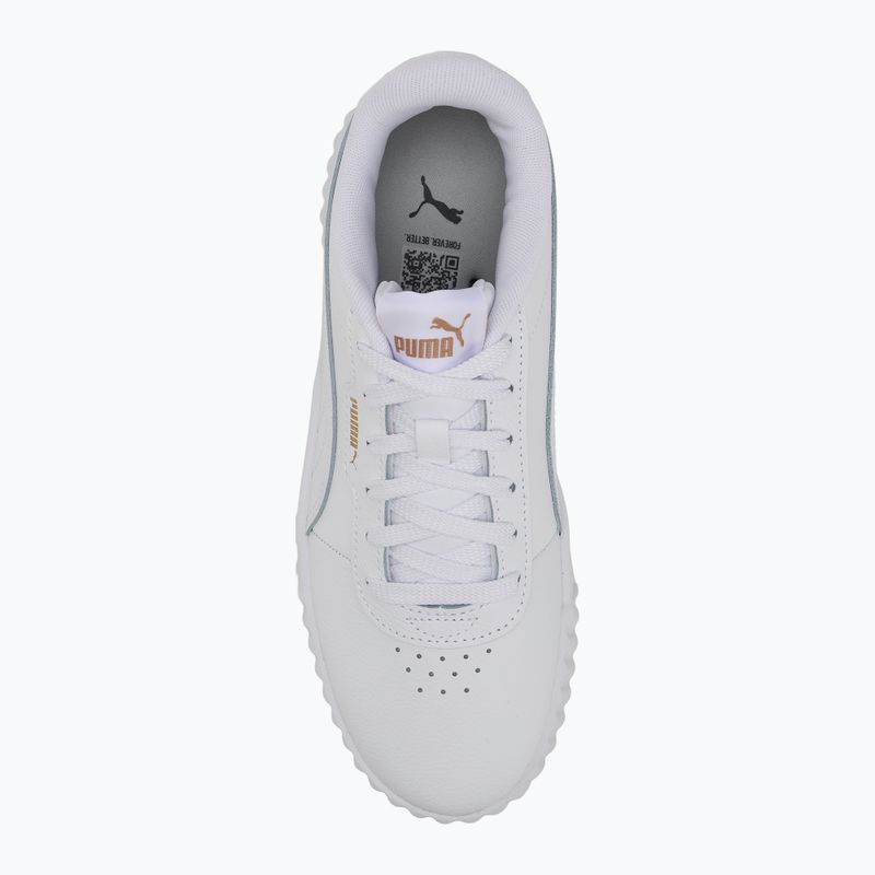 Scarpe da donna PUMA Carina 3.0 puma bianco/puma oro 5