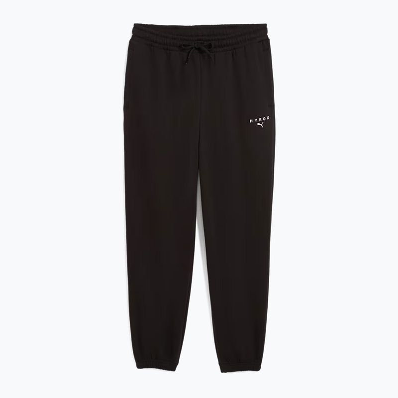 Pantaloni da uomo PUMA x HYROX Fleece neri 4