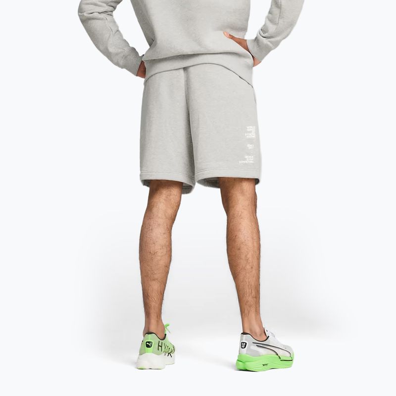 Pantaloncini da allenamento uomo PUMA Hyrox grigio 2