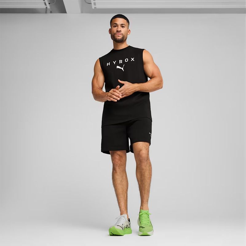 Pantaloncini da allenamento uomo PUMA Hyrox neri 7