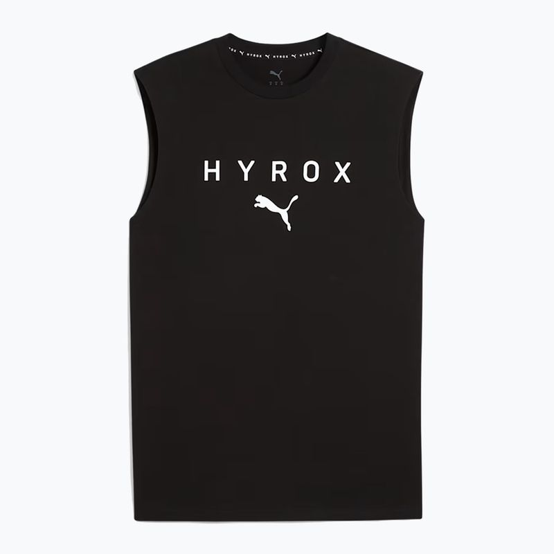 Maglietta da allenamento uomo PUMA x HYROX Cutoff Tank nera