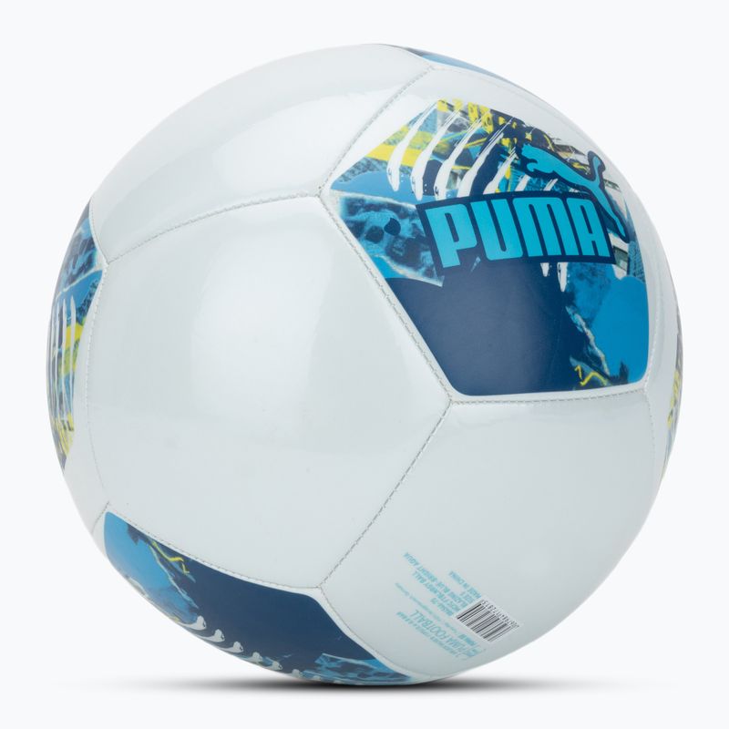 PUMA MCFC ftblNRGY blu acceso/acqua brillante taglia 5 calcio 2