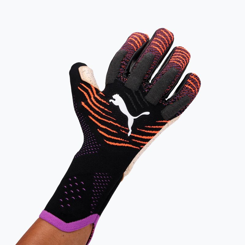 PUMA Future Ultimate NC guanti da portiere puma nero/rosso brillante/viola glimmer 4