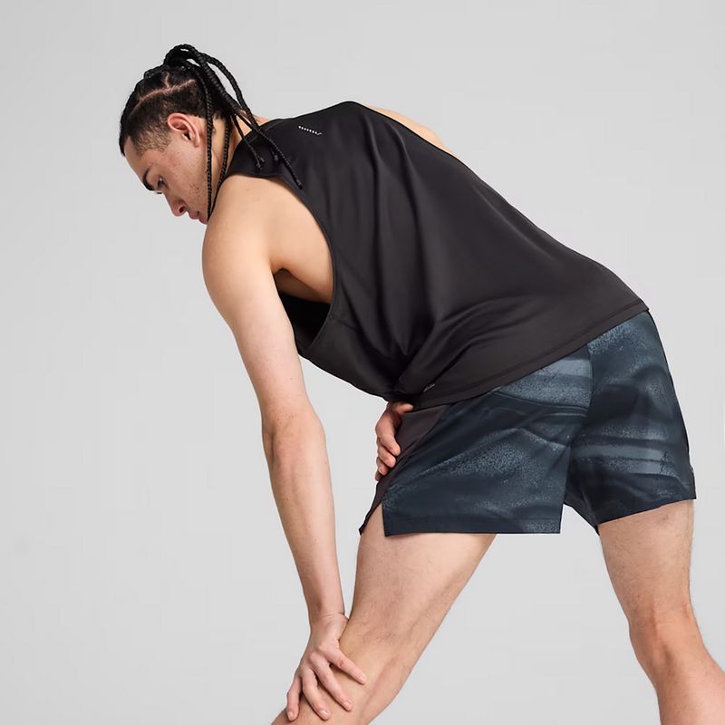 PUMA Velocity Tank Poly Uomo - Maglia da corsa puma nero 5