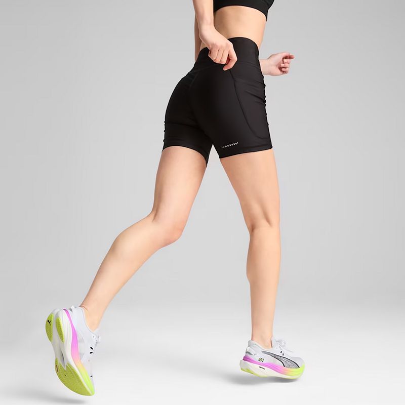 Pantaloncini da corsa da donna PUMA Run Velocity 5" Tight puma nero 5