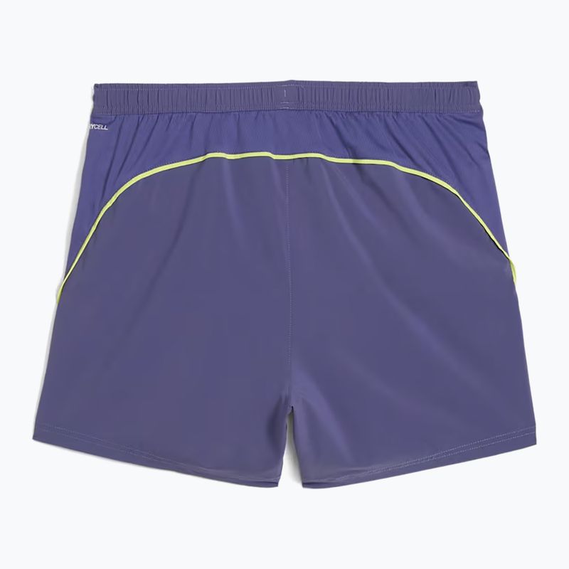 Pantaloncini da corsa PUMA Run Velocity 5" da uomo in cristallo blu 2