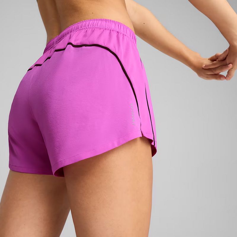 Pantaloncini da corsa da donna PUMA Run Velocity 3" wild berry 7
