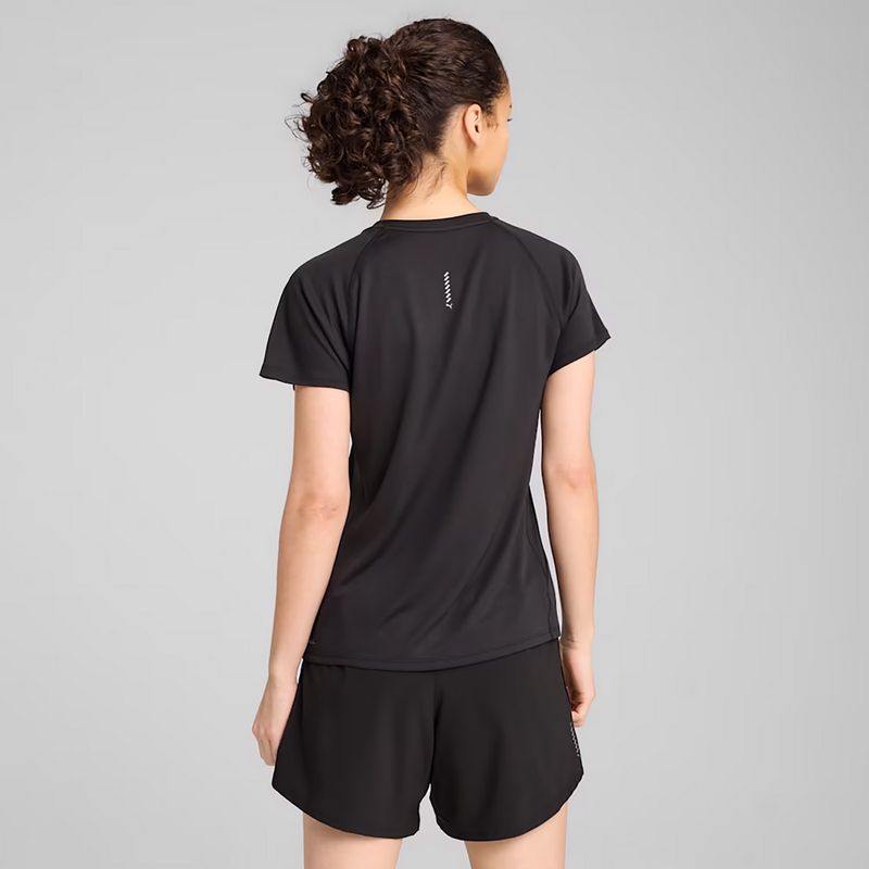 Maglietta da corsa da donna PUMA Run Velocity Tee Poly puma nero 5