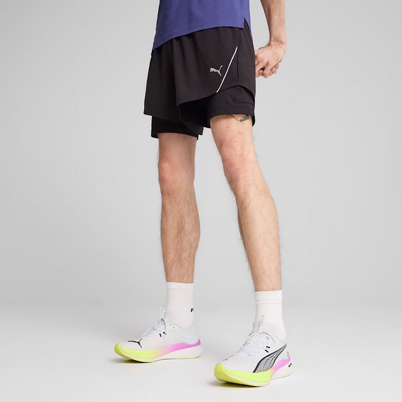 Puma Uomo Run Ultrawave 2IN1 5" pantaloncini da corsa puma nero 4