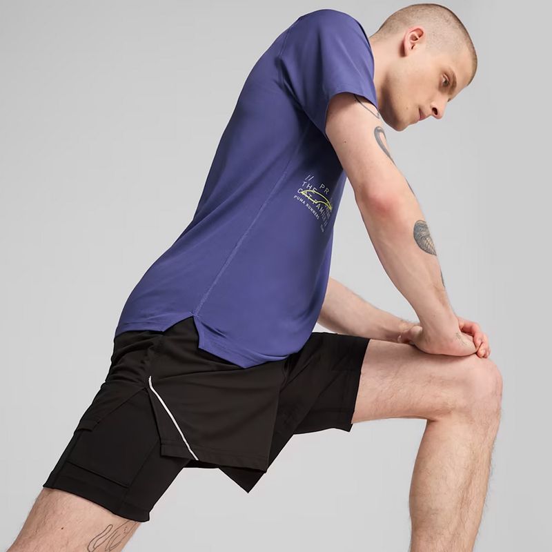 Puma Uomo Run Ultrawave 2IN1 5" pantaloncini da corsa puma nero 5