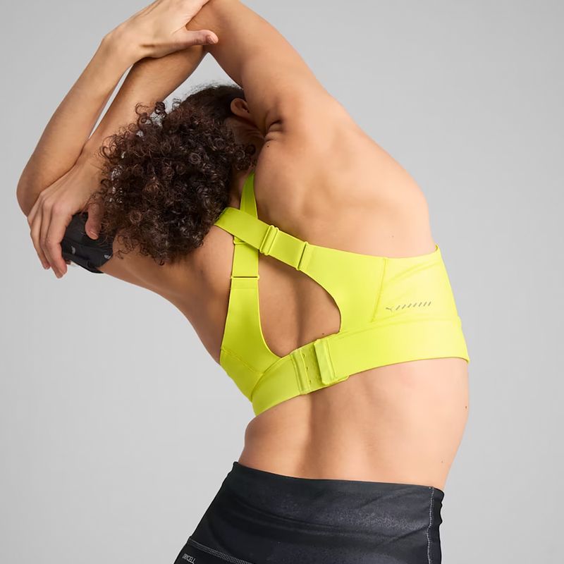 Reggiseno da allenamento PUMA PWRbreathe Run lemon sherbert 7