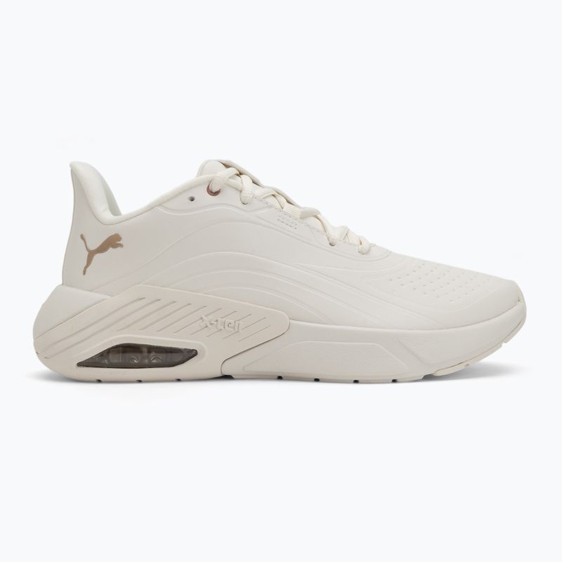 Scarpe da corsa da donna PUMA X-Cell Nova CAT SL bianco caldo/puma oro 2