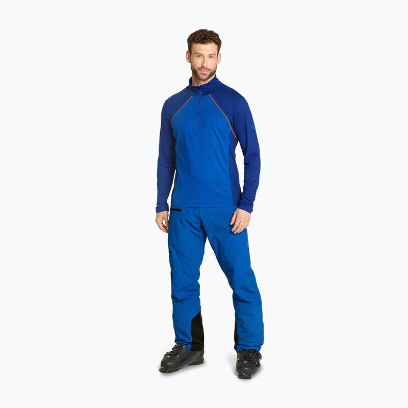 Felpa termica da uomo ZIENER Jito blu cobalto 2