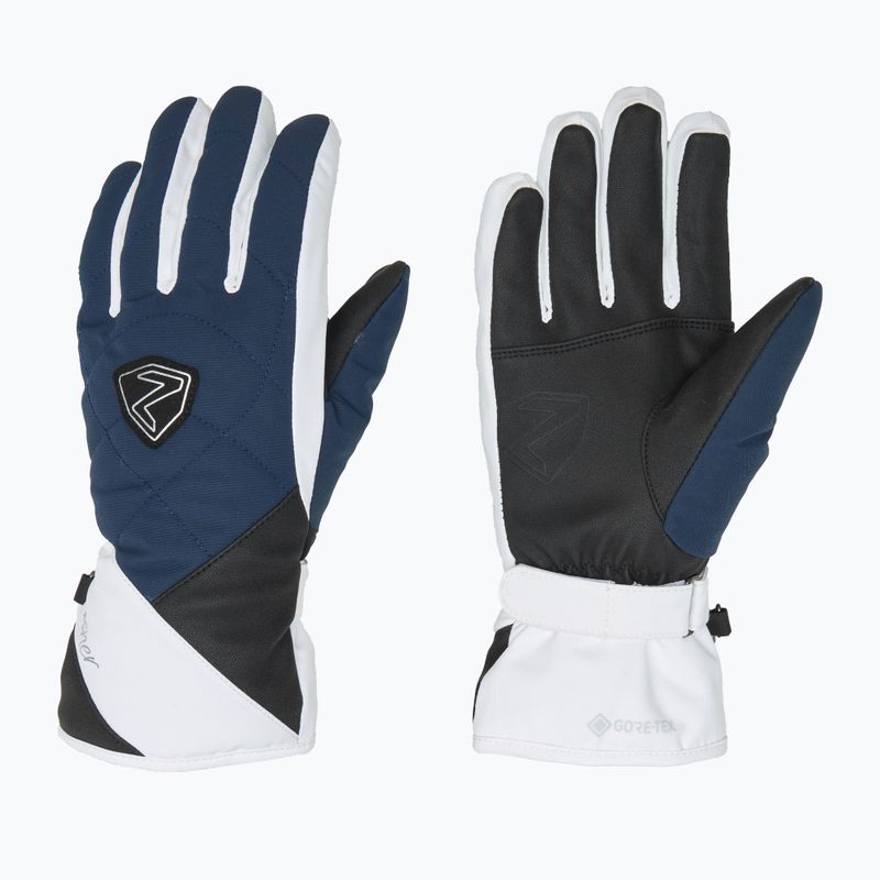Guanti da sci da donna ZIENER Kamea GTX dark navy