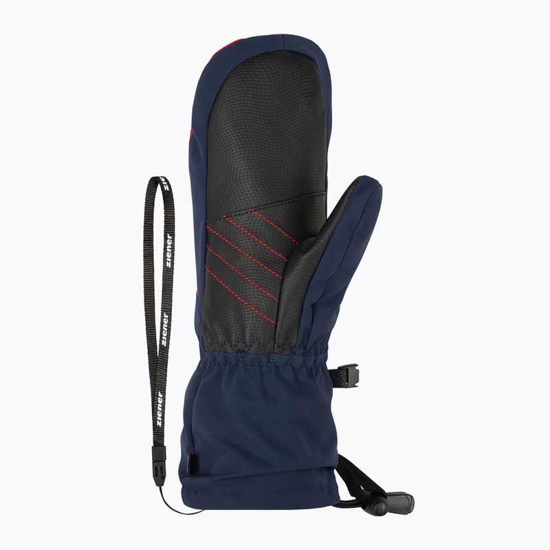 ZIENER Lavalino Guanti da sci per bambini Aquashield AW Mitten navy scuro 3