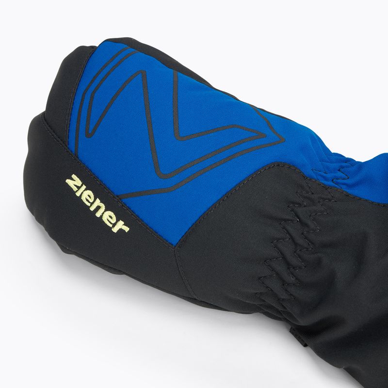 ZIENER Lavalino Guanti da sci per bambini Aquashield AW Mitten blu cobalto 4