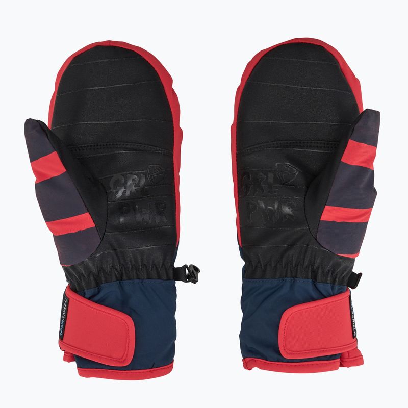 ZIENER Guanti da sci per bambini Liwani Aquashield PR Mitten rosso fuoco 2