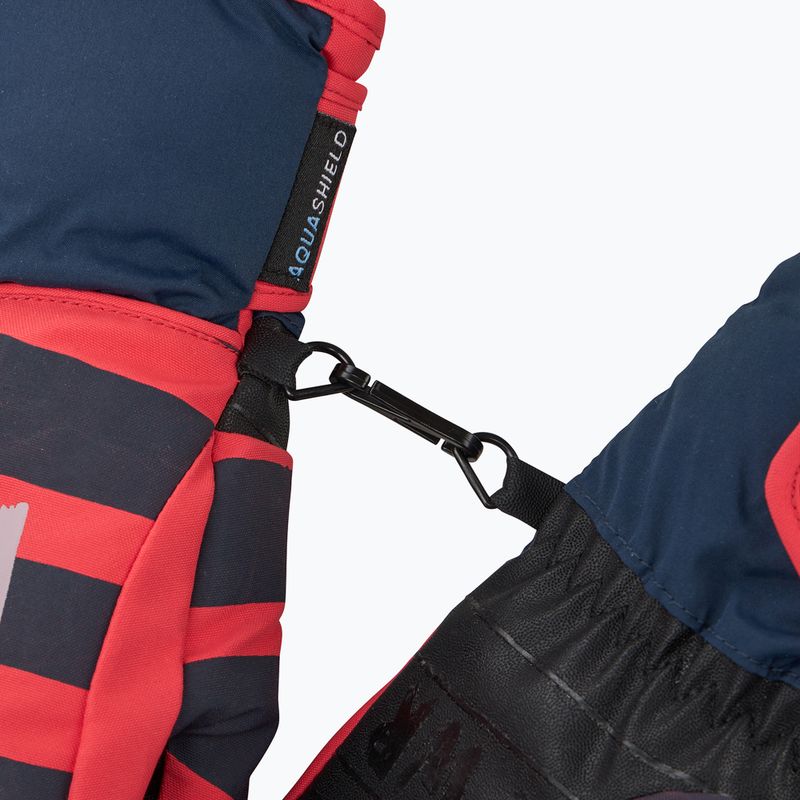 ZIENER Guanti da sci per bambini Liwani Aquashield PR Mitten rosso fuoco 5