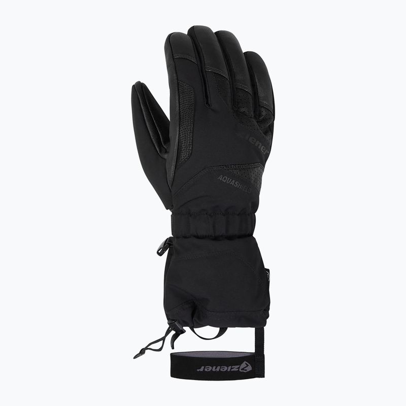 Guanti da sci da uomo ZIENER Gaiku-Z Aquashield AW black 2