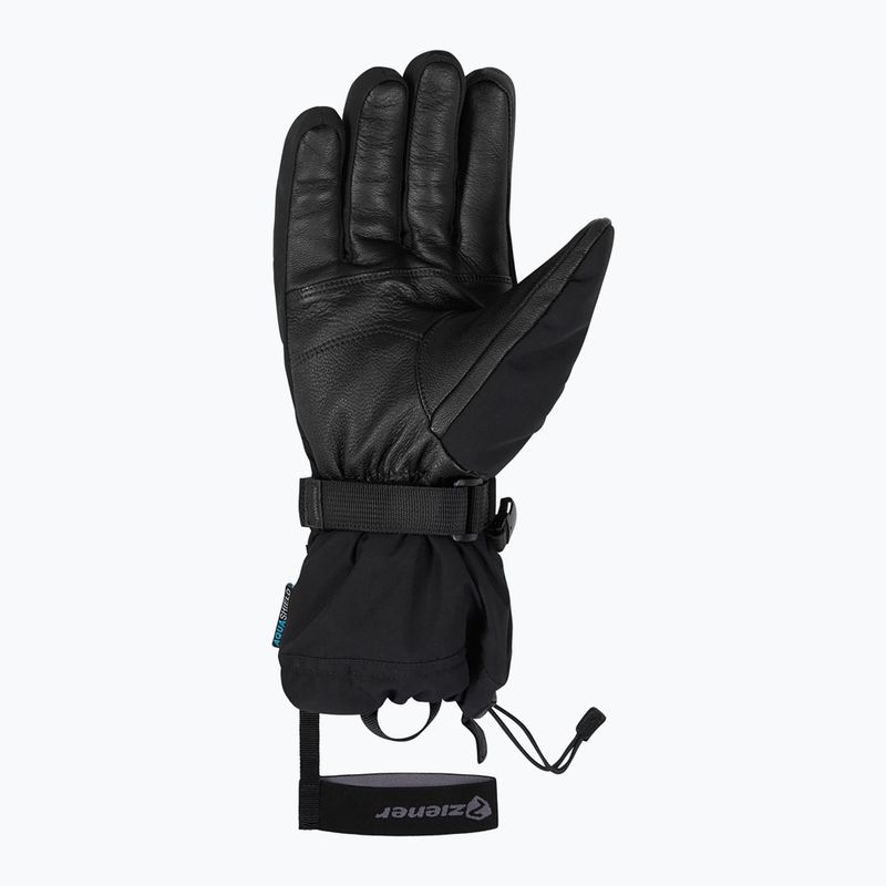 Guanti da sci da uomo ZIENER Gaiku-Z Aquashield AW black 3