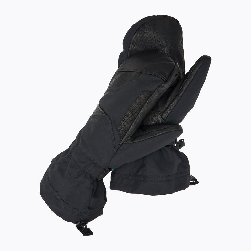 Guanto da sci da uomo ZIENER Gaikus Aquashield AW nero alpino