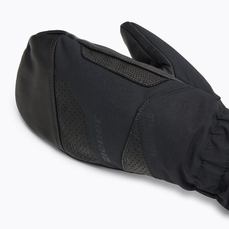 Guanto da sci da uomo ZIENER Gaikus Aquashield AW nero alpino 4