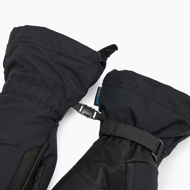 Guanto da sci da uomo ZIENER Gaikus Aquashield AW nero alpino 5