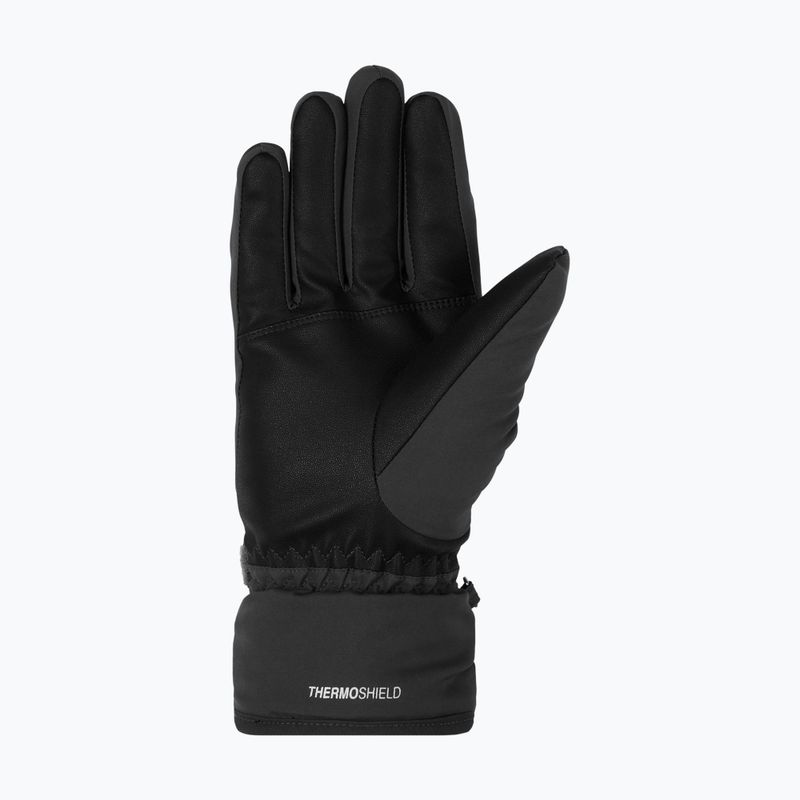 Guanti da sci da donna ZIENER Kisar Aquashield nero 3