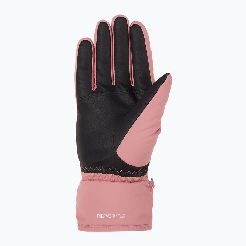 Guanti da sci da donna ZIENER Kisar Aquashield rose blossom 3