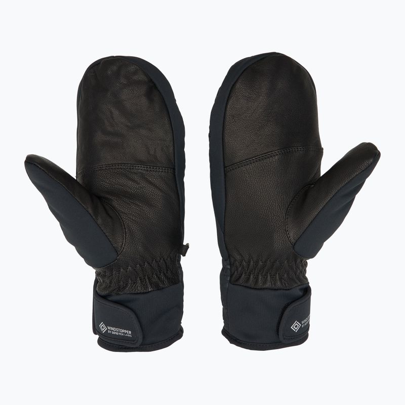 Guanti da sci da donna ZIENER Karoia WS PR Mitten nero/rosa metallizzato 2